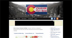 Desktop Screenshot of coloradocraftbrews.com